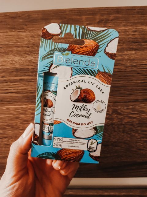 Bielenda Balsam do ust w tubce, Milky Coconut