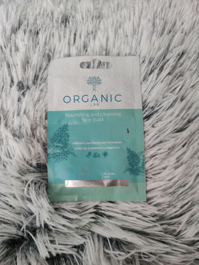 Organic Lab Maseczka do twarzy, Oczyszczająco-kojąca