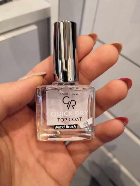 Golden Rose Quick Dry, Lakier do paznokci, Top Coat