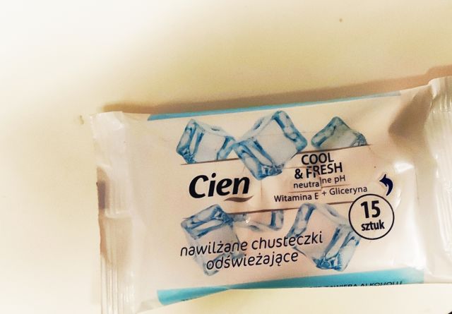 Cien Chusteczki odświeżające, Cool & Fresh