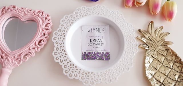 Sylveco Vianek, Krem do twarzy na dzień, Seria fioletowa, Wzmacniający