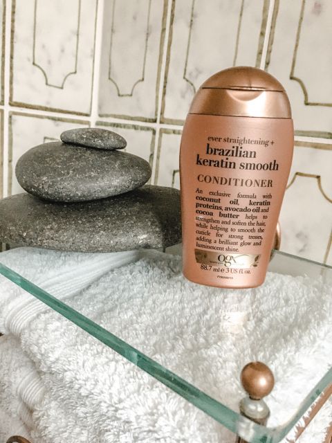 Organix Brazilian Keratin Smooth, Odżywka do włosów, Wygładzająca z brazylijską keratyną