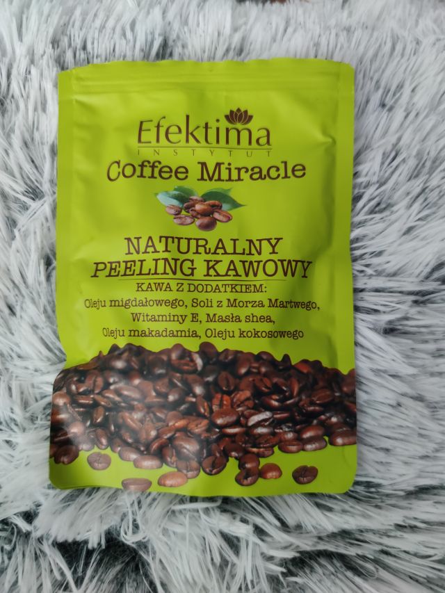 Efektima Coffee Miracle, Peeling kawowy, Naturalny 