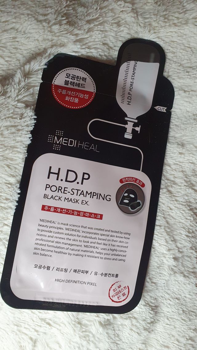 Maseczka do twarzy w płacie od MEDIHEAL H.D.P  Pore-Stamping