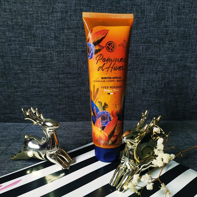 Yves Rocher Peeling do ciała, Zimowa szarlotka