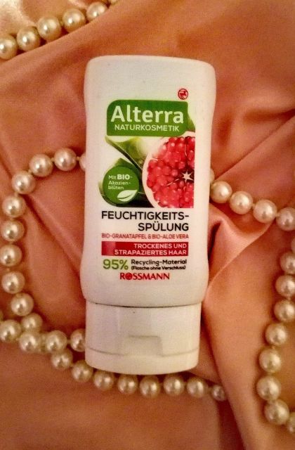 Alterra Odżywka do włosów, Nawilżająca, Bio-owoc Granatu & Bio-Aloes