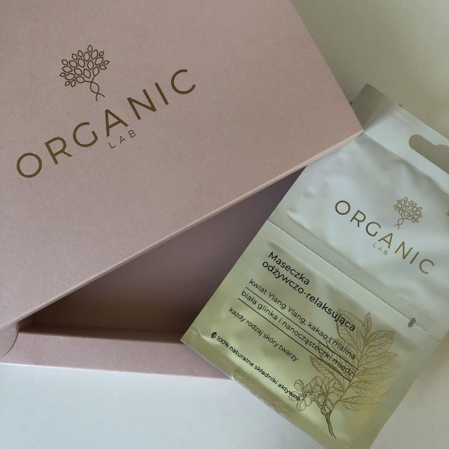 Organic Lab Maseczka do twarzy, Odżywczo-relaksująca