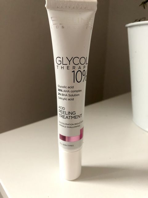 Eveline Glycol Therapy 10%, Kwasowa kuracja peelingująca