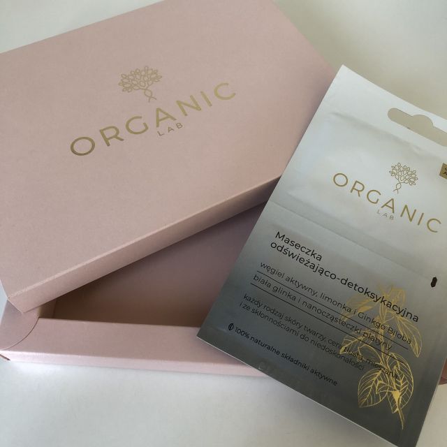 Organic Lab Maseczka do twarzy, Odświeżająco-detoksykacyjna