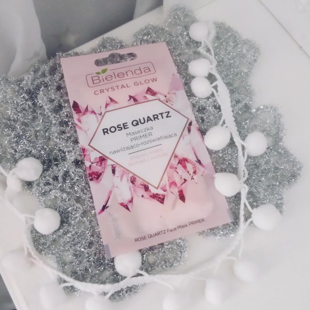 Bielenda Crystal Glow, Maseczka do twarzy, Odżywiająco-rozświetlająca, Red Rubin, Rubin z ekstraktem z amarantusa