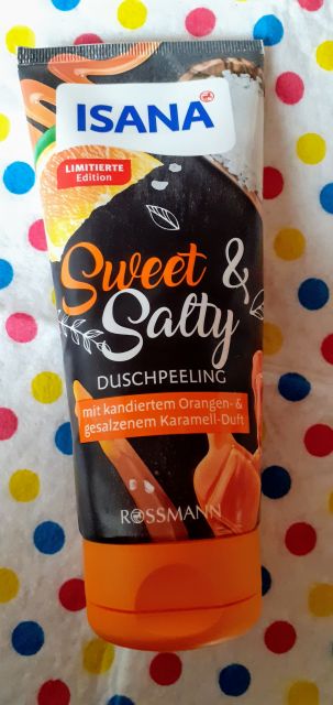 Isana Peeling pod prysznic, Sweet & Salty 