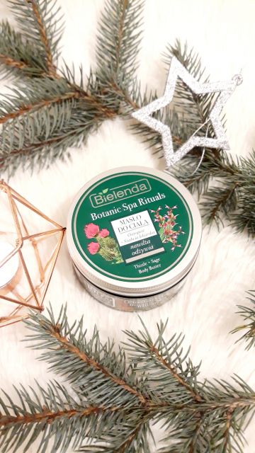 Bielenda Botanic Spa Rituals, Masło do ciała, Ostropest + Szałwia Lekarska