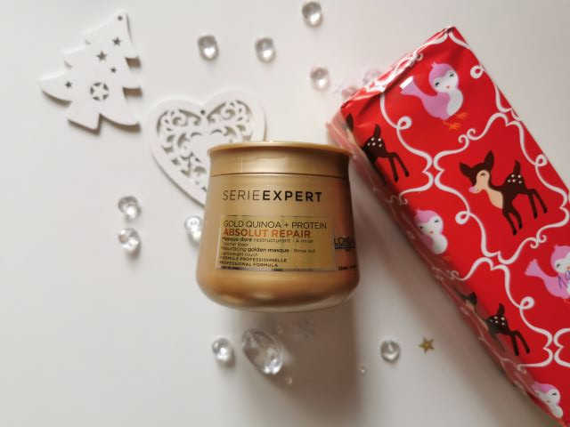 L'Oréal Professionnel, Serie Expert, Maska do włosów, Odbudowująca, Absolut Repair Gold, Włosy zniszczone 