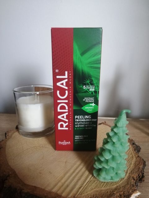 Radical Peeling trychologiczny do skóry głowy, Stymulujący wzrost włosów