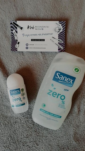SANEX ZERO% zestaw 