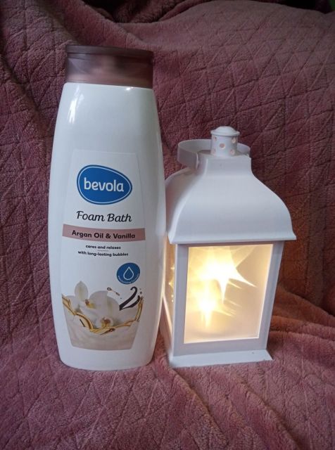Bevola Płyn do kąpieli, Z olejem arganowym i ekstraktem z wanilii