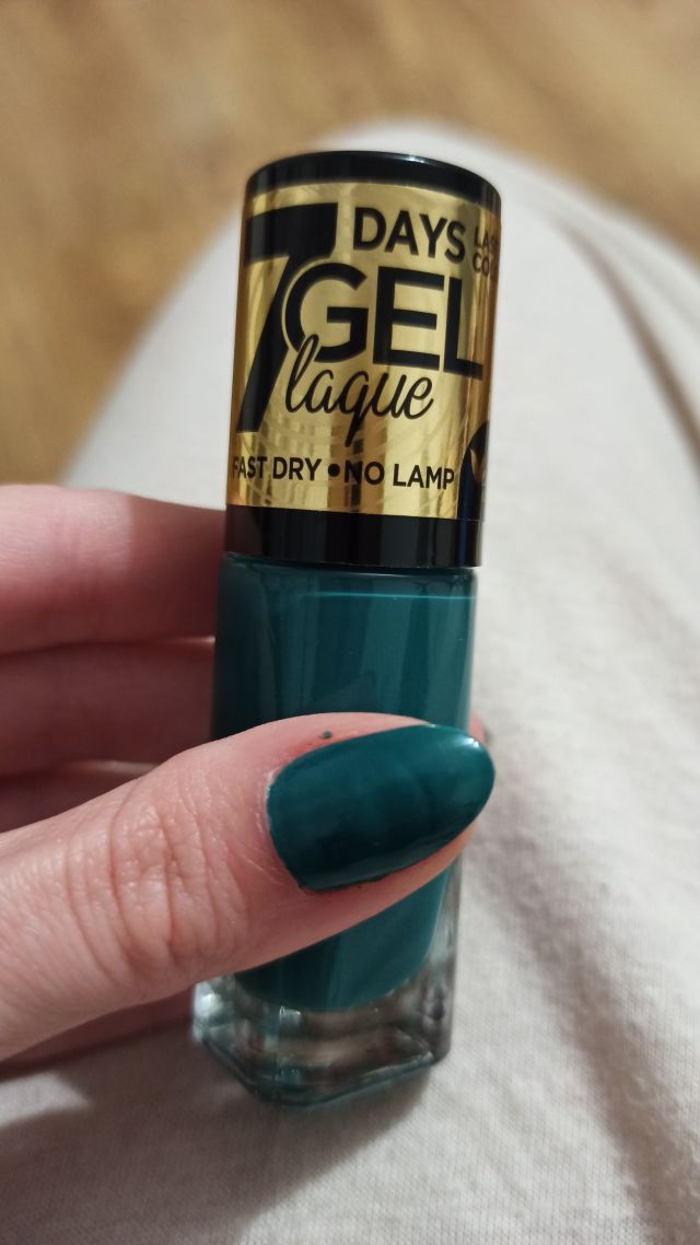 Eveline 7 days Gel laque, Lakier do paznokci, nr 09