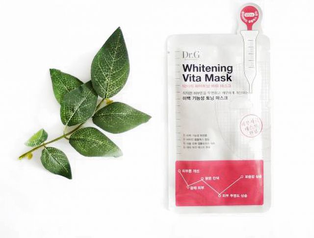 Dr. G Maska do twarzy w płacie, Whitening Vita Mask