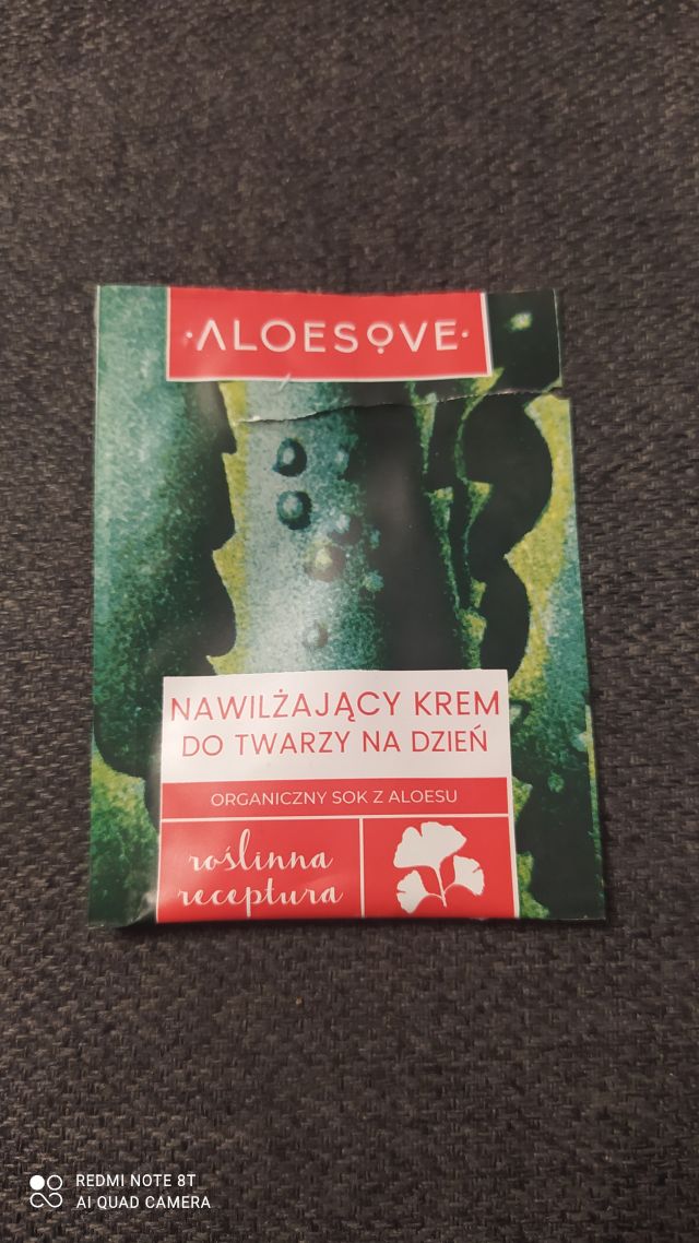 AlOESOVE Aloesove, Krem do twarzy, Nawilżający, Na dzień, Organiczny sok z aloesu