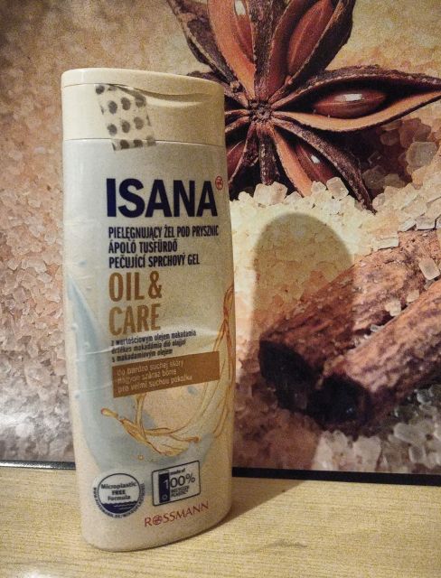 Isana żel pod prysznic Oil&care