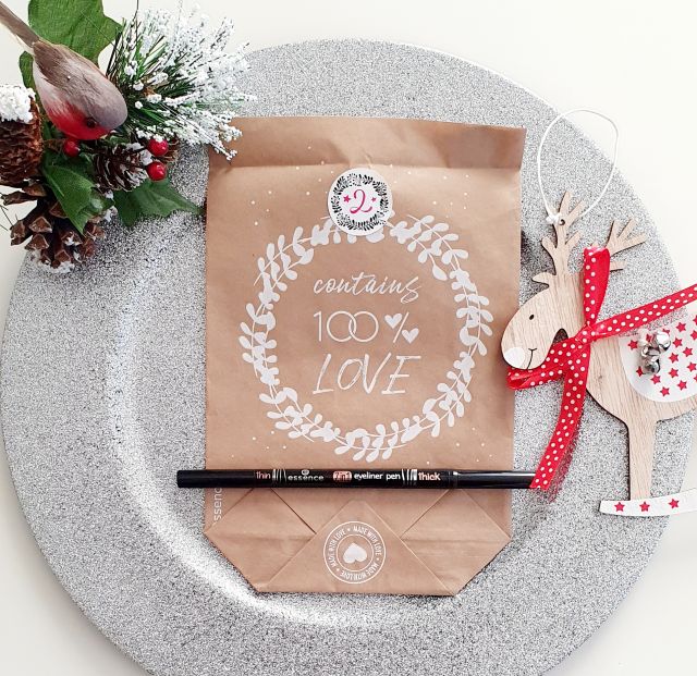 Essence Thin & Thick, Eyeliner, 2w1, Black