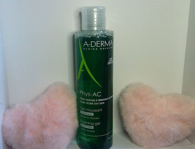 A-Derma Phys-AC, Gel Moussant Purifiant, Żel do twarzy, Oczyszczający