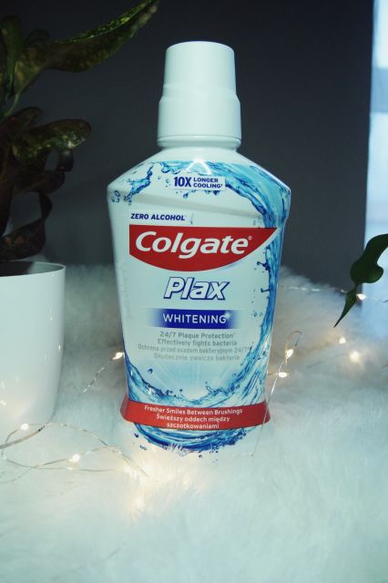Colgate Płyn do płukania jamy ustnej, Plax, Whitening