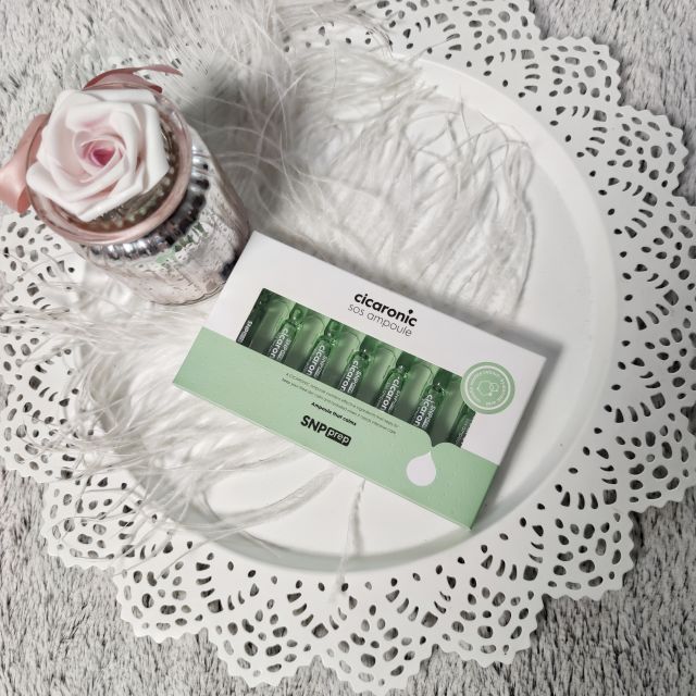 SNP Prep Cicaronic SOS Ampoule, Kojące ampułki do twarzy