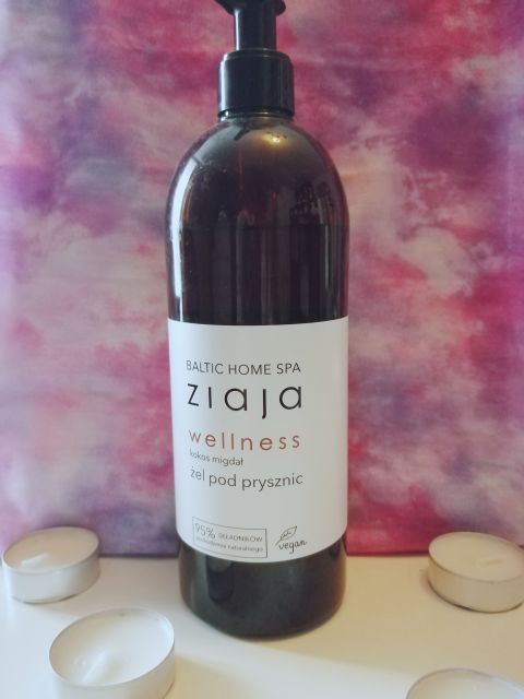 Ziaja Baltic Home SPA, Wellness, Żel pod prysznic, Kokos i migdał