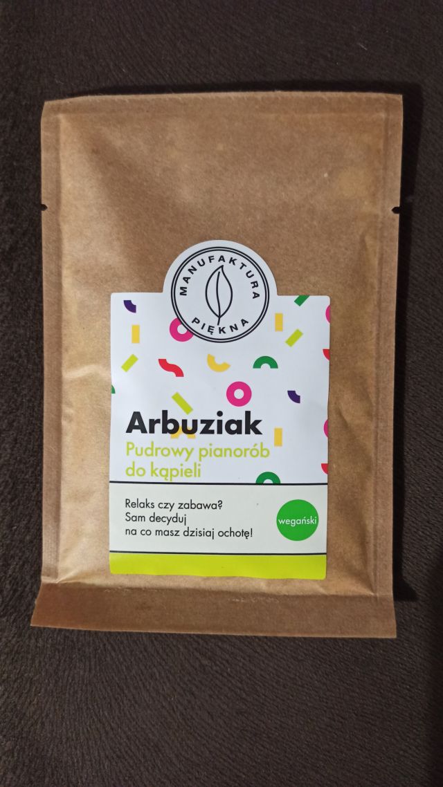 Marba Cosmetics Manufaktura Piękna, Pudrowy pianorób do kąpieli, Arbuziak