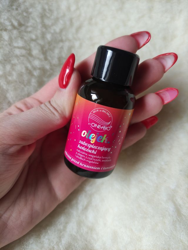 OnlyBio Hair Balance, Olejek zabezpieczający końcówki włosów