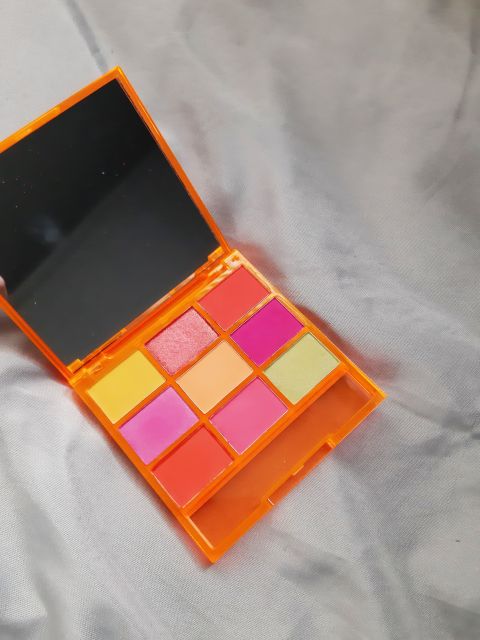 Action Paleta cieni do powiek, Fab Factory, Tropical Beauty, Orange Neon