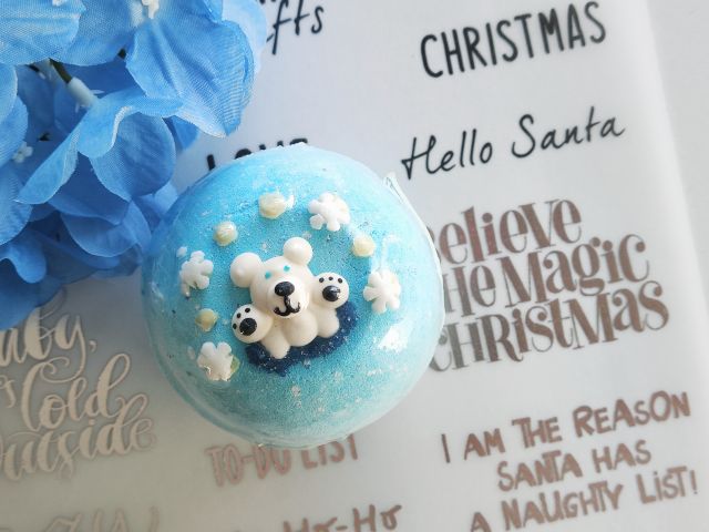 Bomb Cosmetics, Musująca bomba do kąpieli, Polar Express