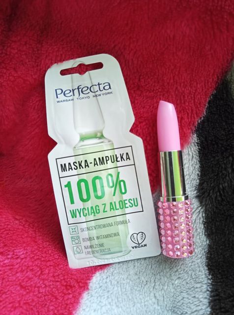 Perfecta Maska-Ampułka, Wyciąg z aloesu