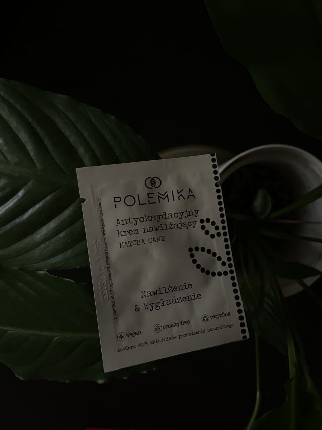 Polemika Antyoksydacyjny krem nawilżający, matcha care