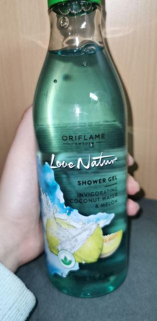 Żele love nature oriflame 