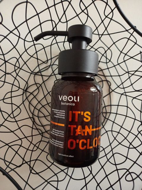 Veoli Botanica Samoopalająca pianka, It's Tan O'Clock