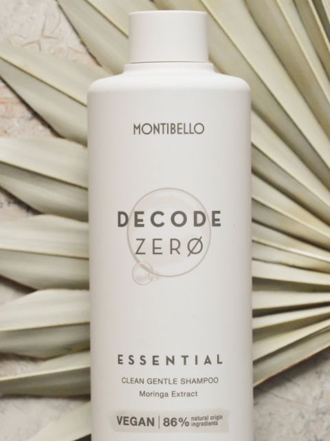 Montibello Decode Zero Essential, Clean gentle shampoo, Naturalny szampon do codziennego użytku 