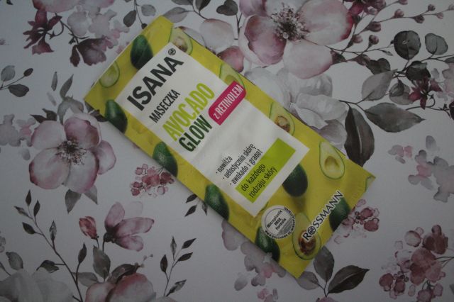 Isana Maseczka do twarzy, Avocado Glow, Z retinolem