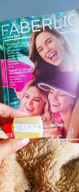 Faberlic Płyn do kąpieli, Bananowy mus