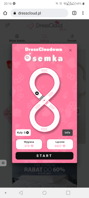 Dresscloud 8 lat - Ósemka! Zabawmy się! 💓