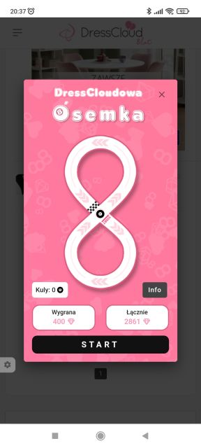 Dresscloud 8 lat - Ósemka! Zabawmy się! 💓