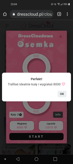 Dresscloud 8 lat - Ósemka! Zabawmy się! 💓