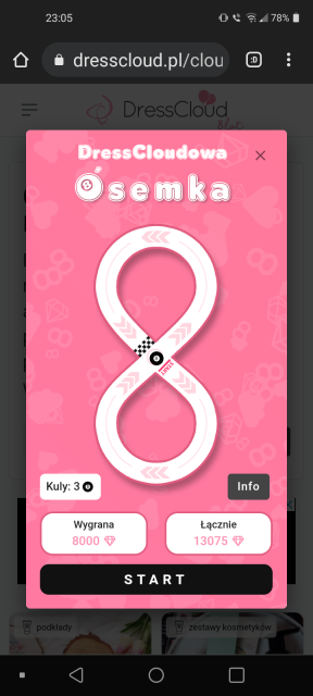 Dresscloud 8 lat - Ósemka! Zabawmy się! 💓