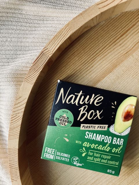 Nature Box Szampon do włosów w kostce, Avocado Oil