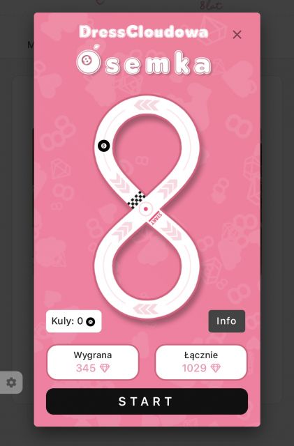 Dresscloud 8 lat - Ósemka! Zabawmy się! 💓