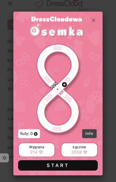 Dresscloud 8 lat - Ósemka! Zabawmy się! 💓