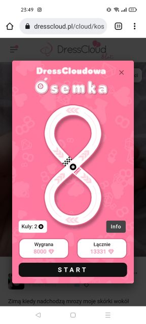 Dresscloud 8 lat - Ósemka! Zabawmy się! 💓