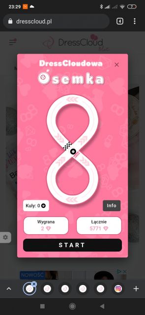 Dresscloud 8 lat - Ósemka! Zabawmy się! 💓