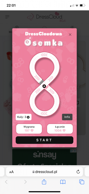 Dresscloud 8 lat - Ósemka! Zabawmy się! 💓